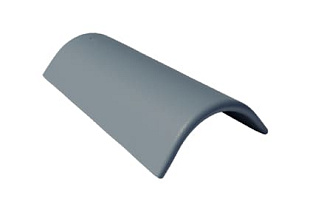 Таунус Коньковая черепица Графит BRAAS