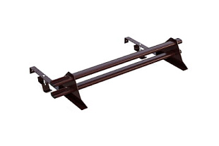 Комплект для крепления снегозадерживающих труб Коричневый BRAAS