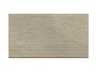 Фронтальная клинкерная ступень простая Paradyz Eremite Crema, 300*600*11 мм Hit Ceramics