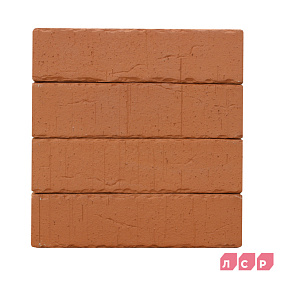  Клинкер фасадный тёмно-красный "Амстердам" 0,71NF винтаж