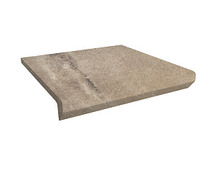 Фронтальная клинкерная ступень с капиносом Paradyz Scandiano Ochra, 330*299*11 мм Hit Ceramics