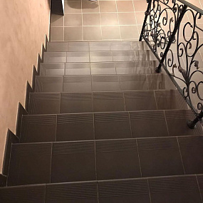 Угловая клинкерная ступень с капиносом Paradyz Natural Brown Duro, 330*330*11 мм Hit Ceramics