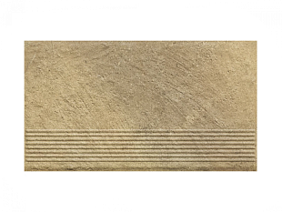 Фронтальная клинкерная ступень простая Paradyz Eremite Beige, 300*600*11 мм Hit Ceramics