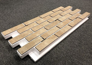 Термопанели с клинкерной плиткой Scandiano Brown HITCERAMICS