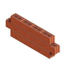 Камень керамический крупноформатный Porotherm 20