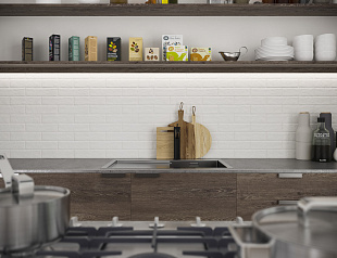 Клинкерная фасадная плитка Paradyz Scandiano Bianco Hit Ceramics