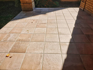 Фронтальная клинкерная ступень простая Paradyz Scandiano Ochra, 300*300*11 мм Hit Ceramics