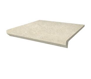 Фронтальная клинкерная ступень с капиносом Paradyz Scandiano Beige, 330*299*11 мм Hit Ceramics