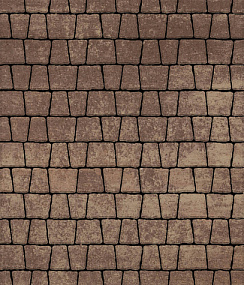 Тротуарная плитка АНТИК - Б.3.А.6 комплект из 5 видов плит Листопад гладкий Выбор