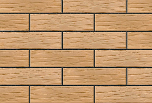 Кирпич лицевой Голицынский кирпичный завод КОРА ДУБА 1 нф, соломенный