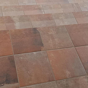 Фронтальная клинкерная ступень с капиносом Paradyz Scandiano Rosso, 330*299*11 мм Hit Ceramics