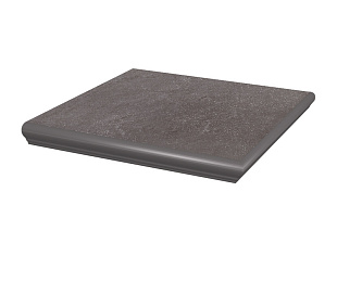 Угловая клинкерная ступень с капиносом Paradyz Taurus Grys, 330*330*11 мм Hit Ceramics