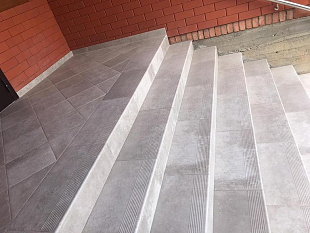 Фронтальная клинкерная ступень простая Paradyz Viano Beige, 300*600*11 мм Hit Ceramics