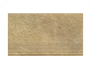 Фронтальная клинкерная ступень простая Paradyz Eremite Beige, 300*600*11 мм Hit Ceramics