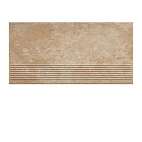 Фронтальная клинкерная ступень простая Paradyz Ilario Beige, 300*600*11 мм Hit Ceramics