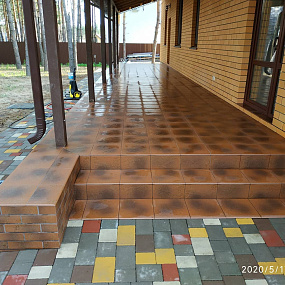 Угловая клинкерная ступень с капиносом Paradyz Semir Beige, 330*330*11 мм Hit Ceramics