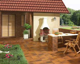 Напольная клинкерная плитка Paradyz Semir Beige 300*300*11 мм Hit Ceramics