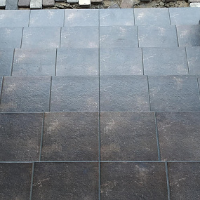 Фронтальная клинкерная ступень простая Paradyz Scandiano Brown, 300*300*11 мм Hit Ceramics