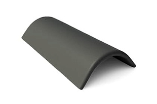 Франкфуртская Коньковая черепица Черный BRAAS