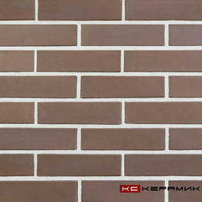 Пустотелый лицевой керамический кирпич КС Керамик Темный шоколад R60