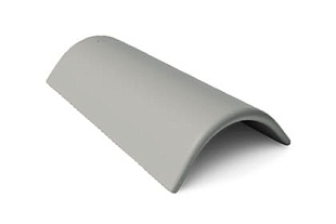 Франкфуртская Коньковая черепица Серый BRAAS