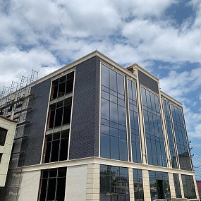 Клинкерная фасадная плитка Paradyz Viano Antracite Hit Ceramics