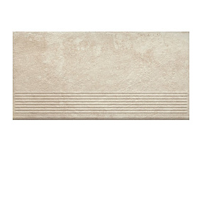 Фронтальная клинкерная ступень простая Paradyz Scandiano Beige, 300*600*11 мм Hit Ceramics
