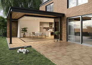 Напольная клинкерная плитка Paradyz Mattone Sabbia Brown 300*300*11 мм Hit Ceramics