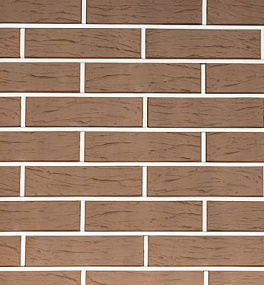 Керамический кирпич Керма "Терракот СВЕТЛЫЙ рустик" 2,1Нф