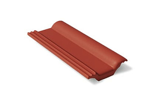 Франкфуртская Половинчатая минеральная черепица Вишня BRAAS